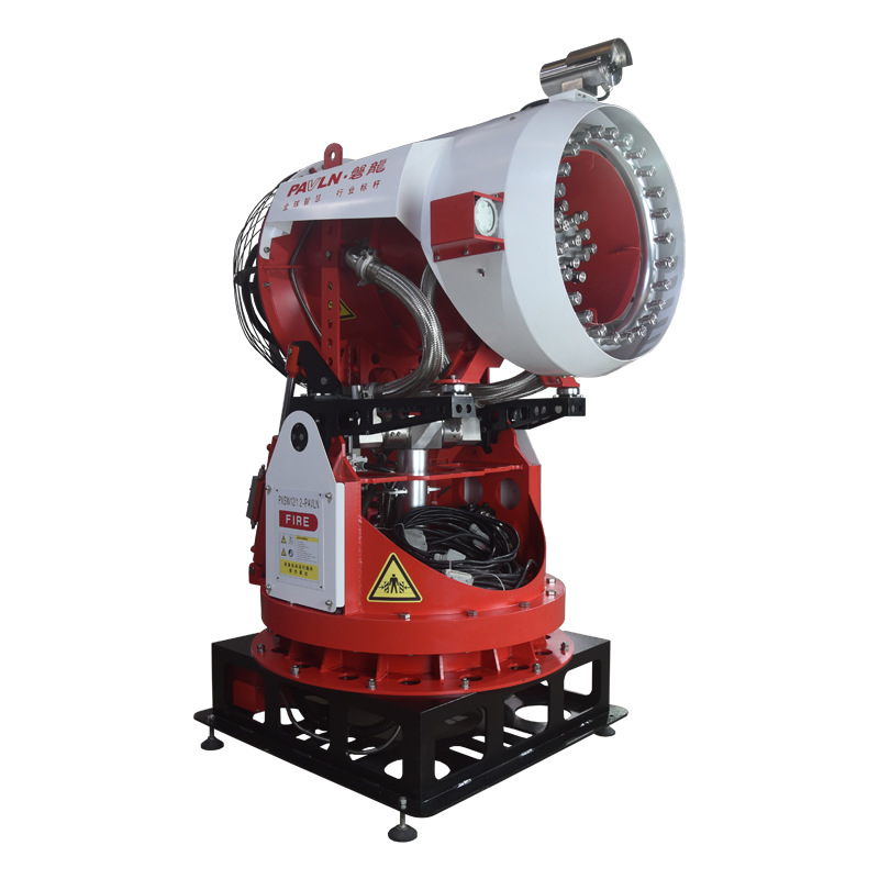 Установка пожаротушения с турбовентиляторной пушкой тонкораспыленной воды